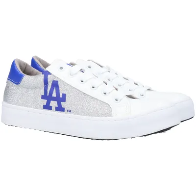 Los Angeles Dodgers FOCO Women's Glitter Sneakers