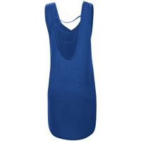 G-III 4Her by Carl Banks Royal Los Angeles Dodgers G.O.A.T Swimsuit Cover-Up Dress