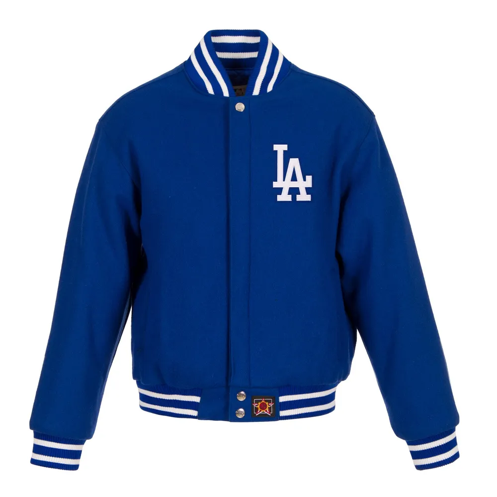 Lids Los Angeles Dodgers JH Design Women's Embroidered Logo All-Wool Jacket