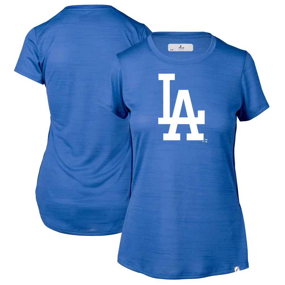 Lids Los Angeles Dodgers Levelwear Women's Core Logo Lux T-Shirt