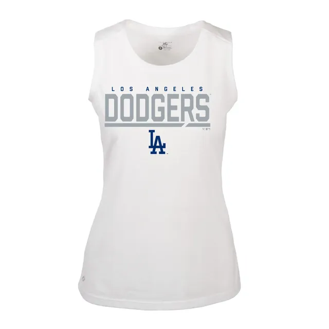 Lids Los Angeles Dodgers Refried Apparel Women's Tie-Dye Tank Top - White