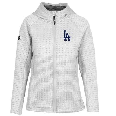 New Era Women's Royal Los Angeles Dodgers Plus Size Color-Block Full-Zip  Hoodie