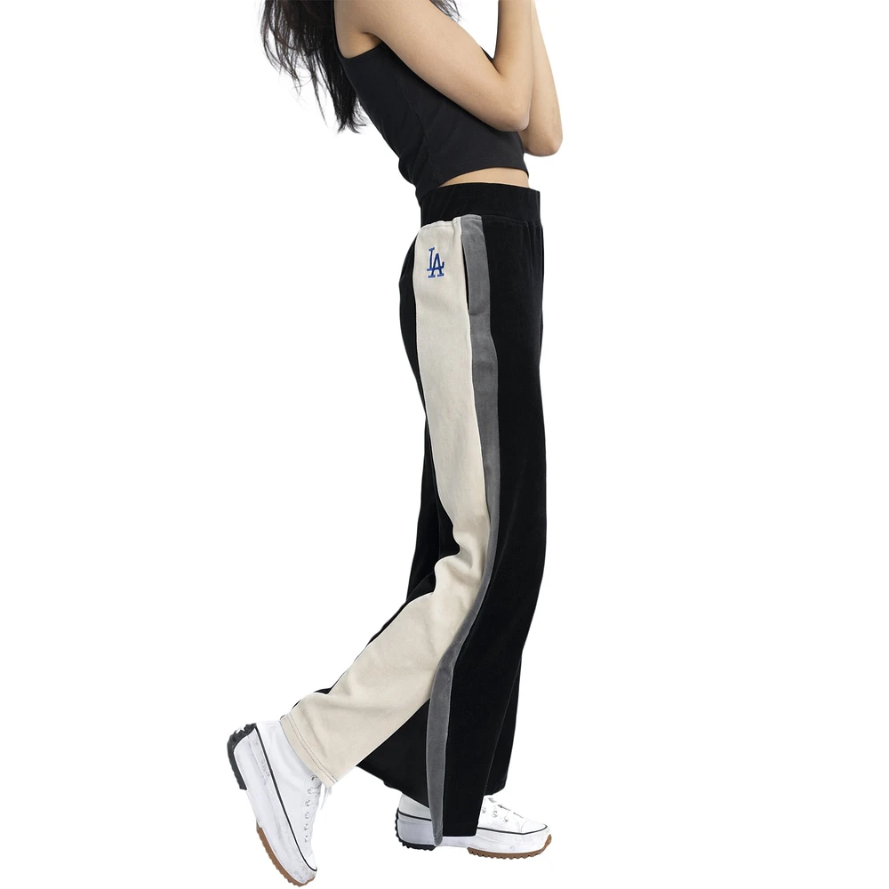 Women's Lusso Black Los Angeles Dodgers Nova Pants