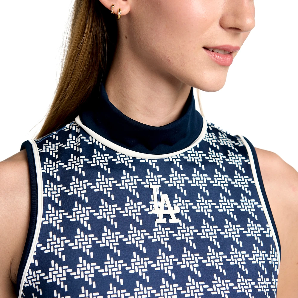 Women's Lusso Navy Los Angeles Dodgers Cameron Dress