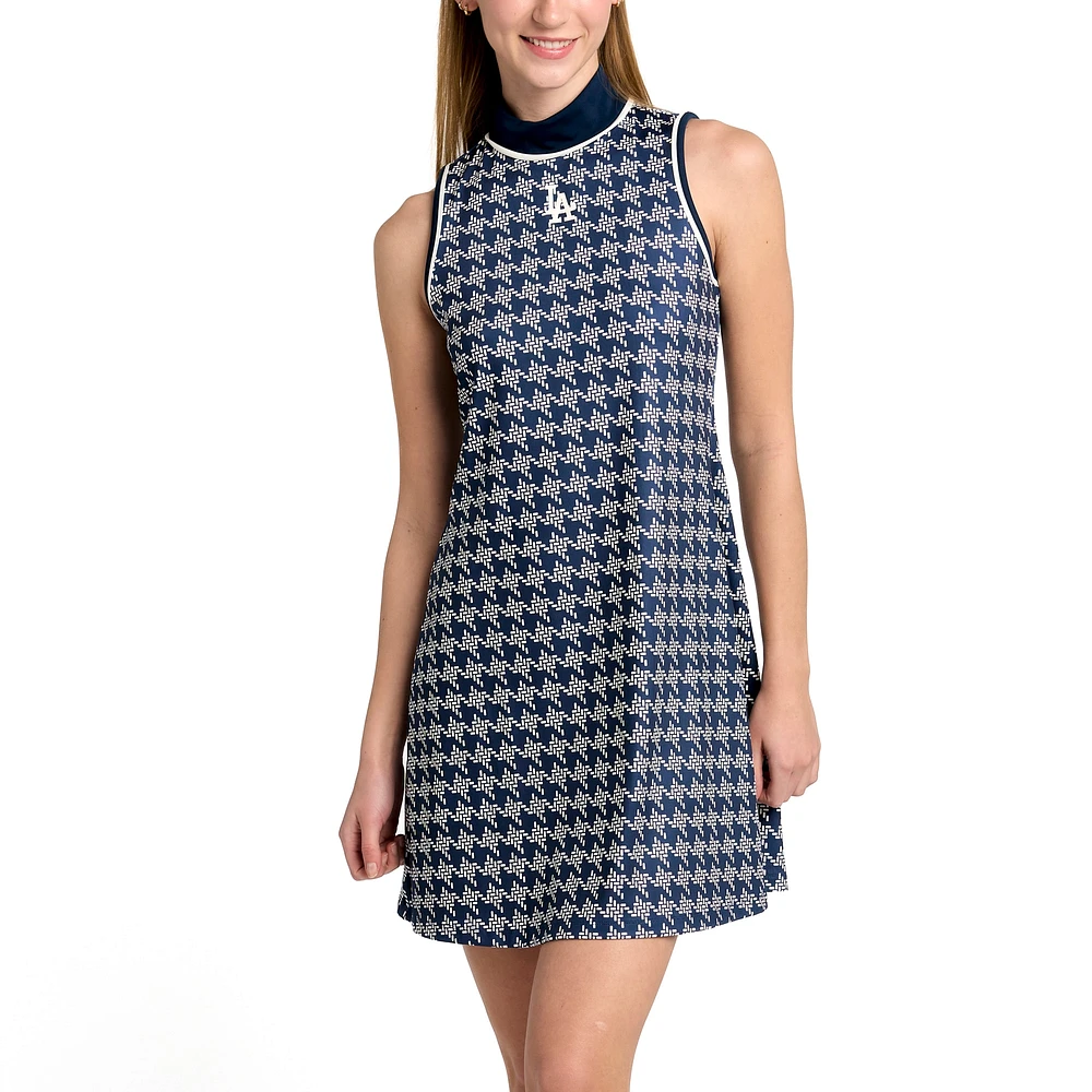 Women's Lusso Navy Los Angeles Dodgers Cameron Dress