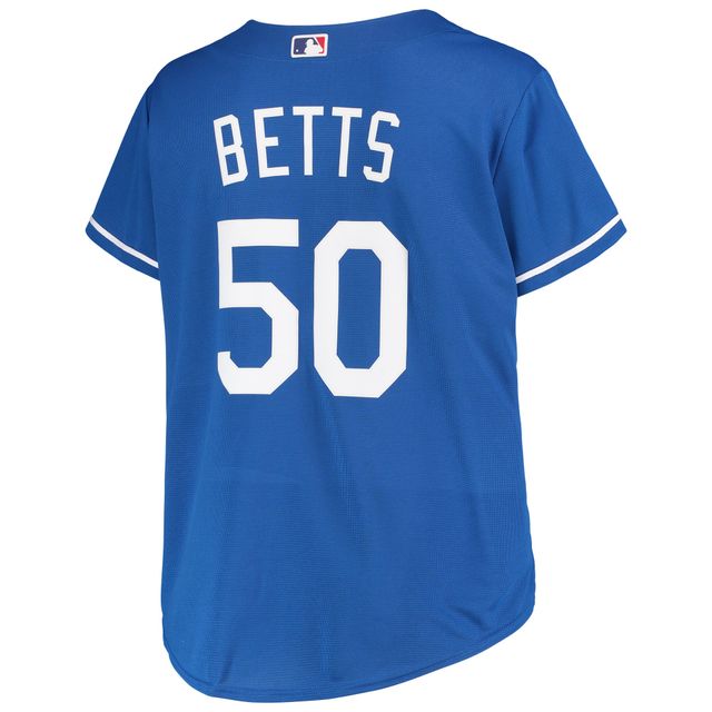 Profile Women's Mookie Betts Royal Los Angeles Dodgers Plus Size Replica Player Jersey Size:3XL