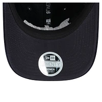 Casquette ajustable en velours côtelé bleu foncé 9TWENTY des Los Angeles Dodgers de New Era pour femme