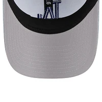 Women's New Era Gray Los Angeles Dodgers Don't Worry 9TWENTY Adjustable Hat