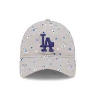 Women's Los Angeles Dodgers New Era White Mini 9TWENTY Adjustable Hat