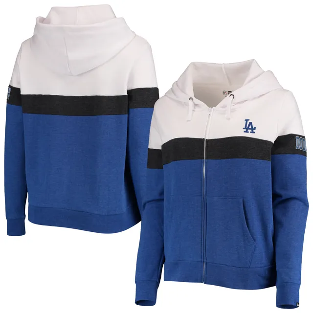 Lids Los Angeles Dodgers The Wild Collective Women's Marble Pullover Hoodie  - Black