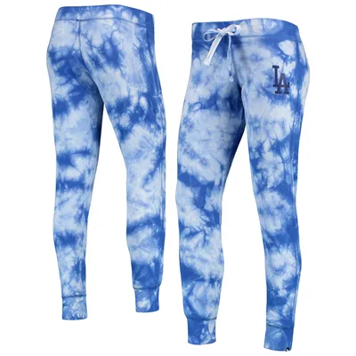 Los Angeles Dodgers New Era Women's Tie-Dye Jogger Pants - Royal