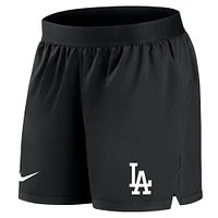 Short Nike Los Angeles Dodgers Authentic Collection Team Performance pour femme - Noir