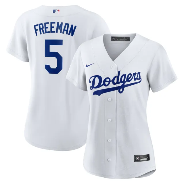 Nike Los Angeles Dodgers Freddie Freeman White Home Jersey Men