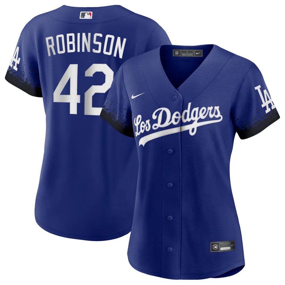 Lids Jackie Robinson Los Angeles Dodgers Nike Women's City Connect