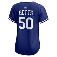 Women's Nike Mookie Betts Royal Los Angeles Dodgers Alternate Limited Jersey