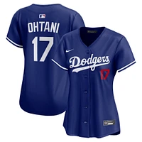 Women's Nike Shohei Ohtani Royal Los Angeles Dodgers Alternate Limited Jersey