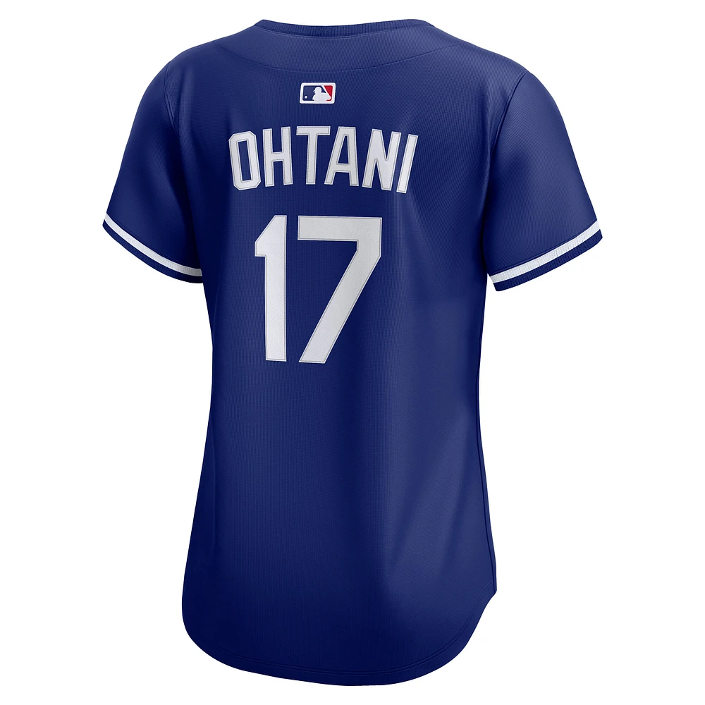 Women's Nike Shohei Ohtani Royal Los Angeles Dodgers Alternate Limited Jersey