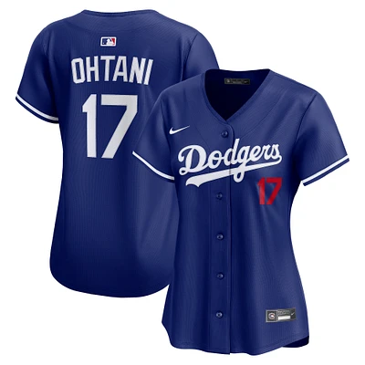 Women's Nike Shohei Ohtani Royal Los Angeles Dodgers Alternate Limited Jersey