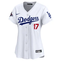 Maillot Nike Shohei Ohtani pour femme, édition limitée, Los Angeles Dodgers, domicile, champions de la série mondiale 2024