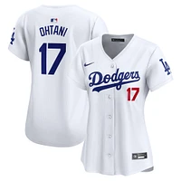 Maillot de joueur Nike Shohei Ohtani blanc Los Angeles Dodgers Home Limited pour femme