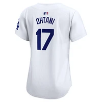 Maillot de joueur Nike Shohei Ohtani blanc Los Angeles Dodgers Home Limited pour femme