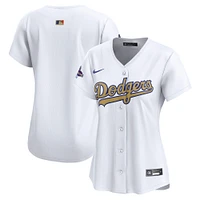 Women's Nike  White Los Angeles Dodgers 2025 Gold Collection Limited Jersey