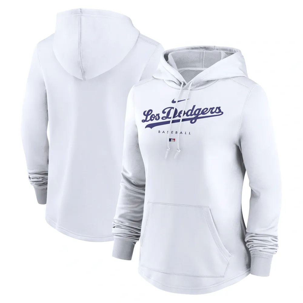 Los Angeles Dodgers Nike Therma Fleece Baseball Hoodie - Youth