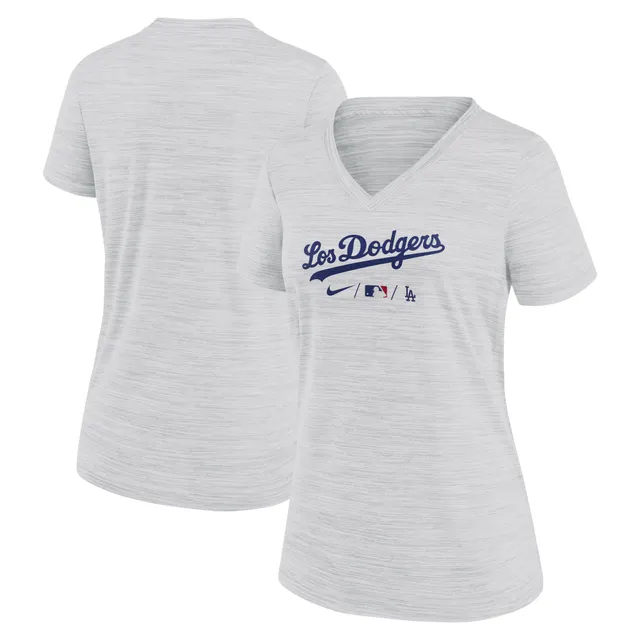 Lids Los Angeles Dodgers New Era Women's Team Stripe T-Shirt