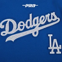 Women's Pro Standard  Royal Los Angeles Dodgers Game Day Classics Wool Full-Zip Varsity Jacket