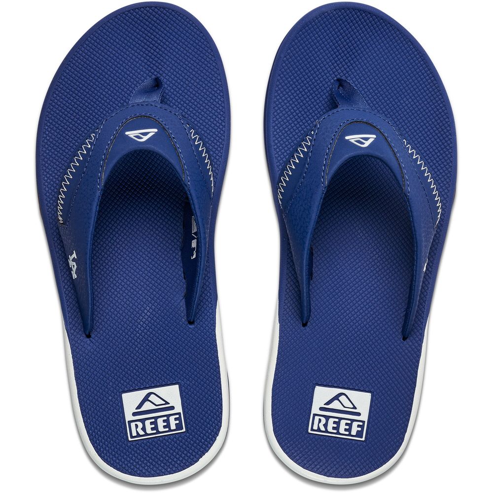 Women's REEF Los Angeles Dodgers Fanning Bottle Opener Sandals