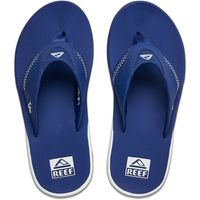 Women's REEF Los Angeles Dodgers Fanning Bottle Opener Sandals