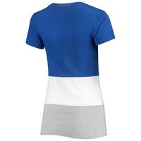 Women's Refried Apparel Royal Los Angeles Dodgers Cropped T-Shirt