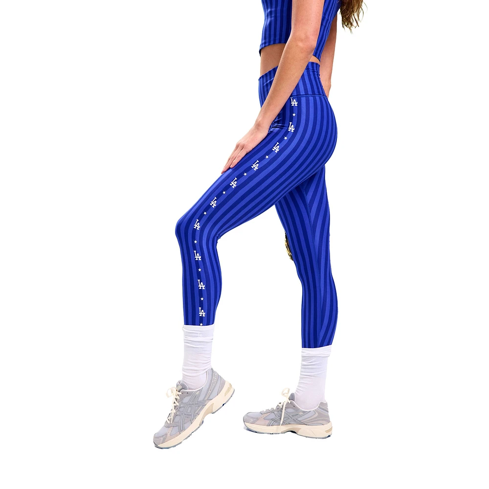 Legging imprimé Terez Royal Los Angeles Dodgers TLC pour femmes