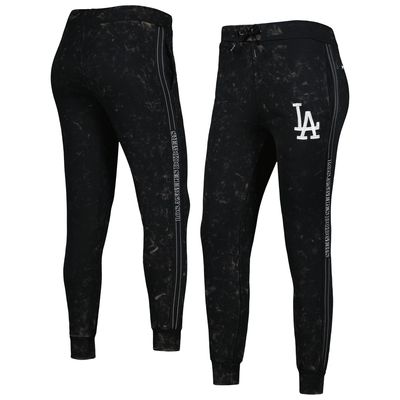 Women's The Wild Collective Black Los Angeles Dodgers Marble Jogger Pants