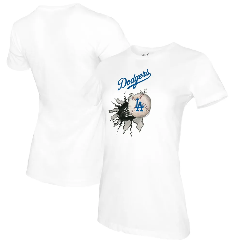 Lids Los Angeles Dodgers Tiny Turnip Infant Baseball Pow T-Shirt - White
