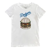 Lids Los Angeles Dodgers Tiny Turnip Women's Bubbles T-Shirt - White