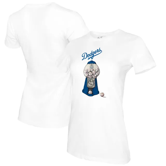 Lids Los Angeles Dodgers Tiny Turnip Infant Stacked T-Shirt - White
