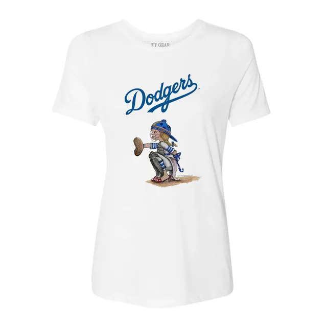 Lids Los Angeles Dodgers Tiny Turnip Women's Bubbles T-Shirt