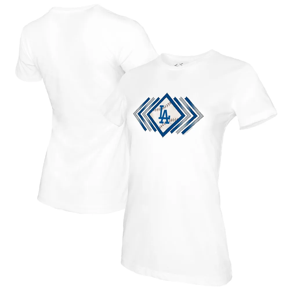 Lids Los Angeles Dodgers Tiny Turnip Women's Bubbles T-Shirt - White