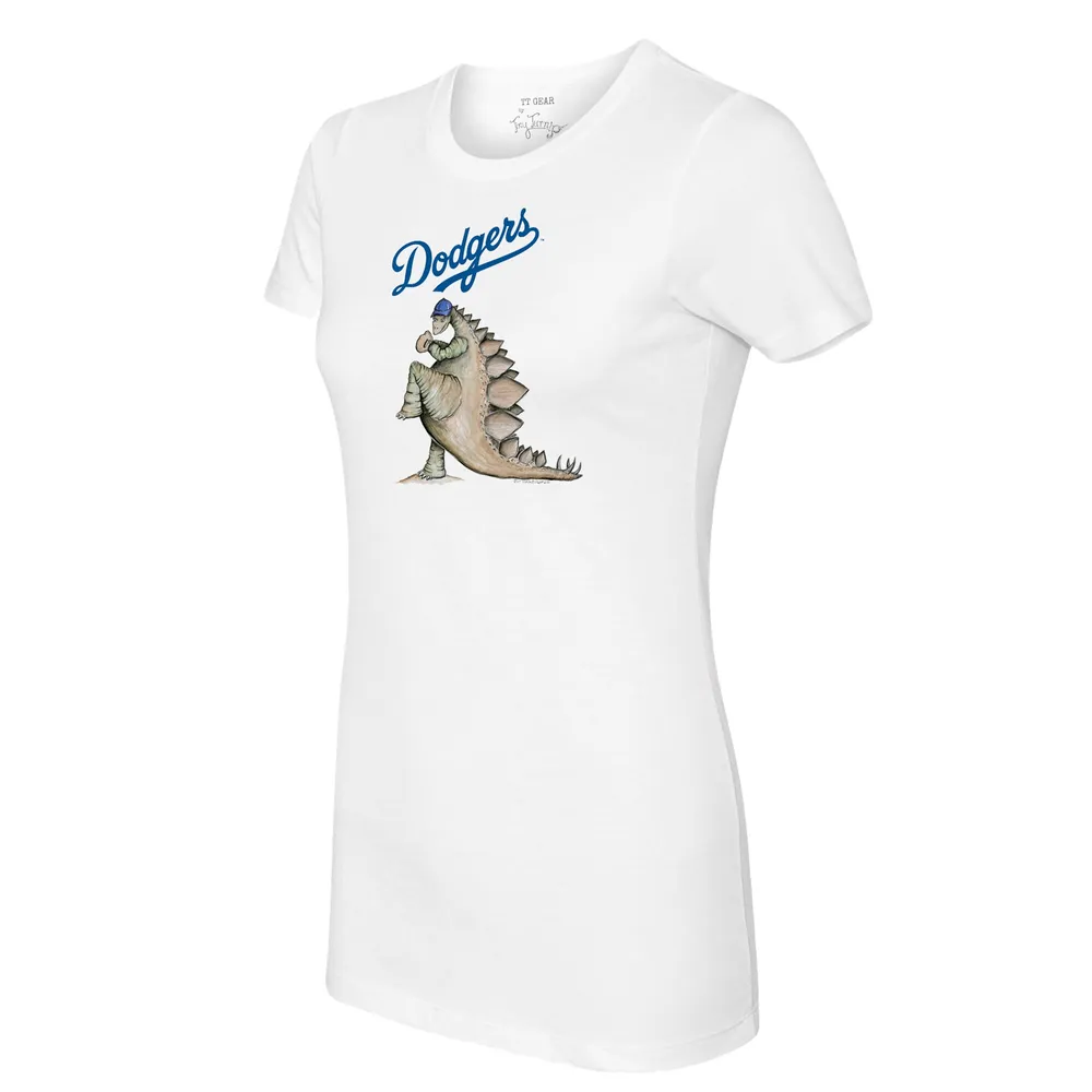 Lids Los Angeles Dodgers Tiny Turnip Youth Stega T-Shirt - White