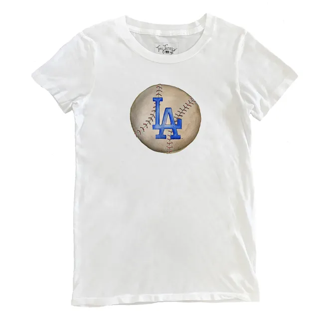 Lids Los Angeles Angels Tiny Turnip Infant Stitched Baseball T-Shirt -  White