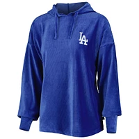 Sweat à capuche End Line Touch Royal Los Angeles Dodgers pour femme