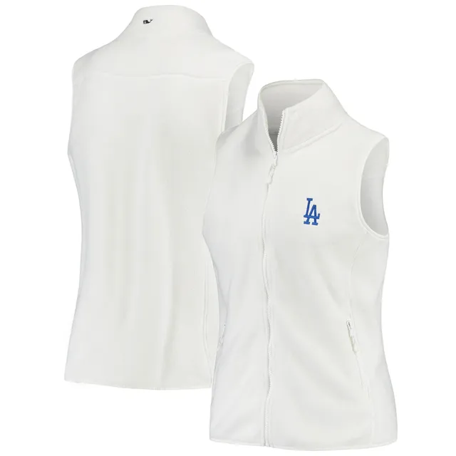 Lids Los Angeles Dodgers Columbia Pin High Omni-Wick Long Sleeve Polo -  White