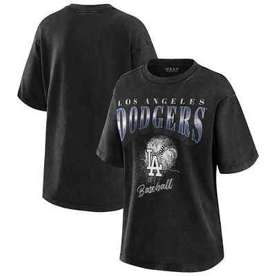 T-shirt boyfriend anthracite des Dodgers de Los Angeles pour femme WEAR by Erin Andrews