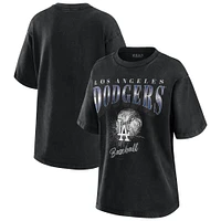T-shirt boyfriend anthracite des Dodgers de Los Angeles pour femme WEAR by Erin Andrews