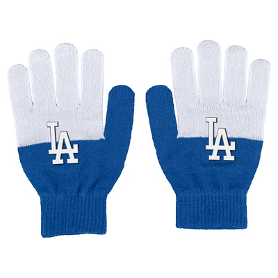 Gants à blocs de couleurs WEAR by Erin Andrews des Los Angeles Dodgers pour femmes