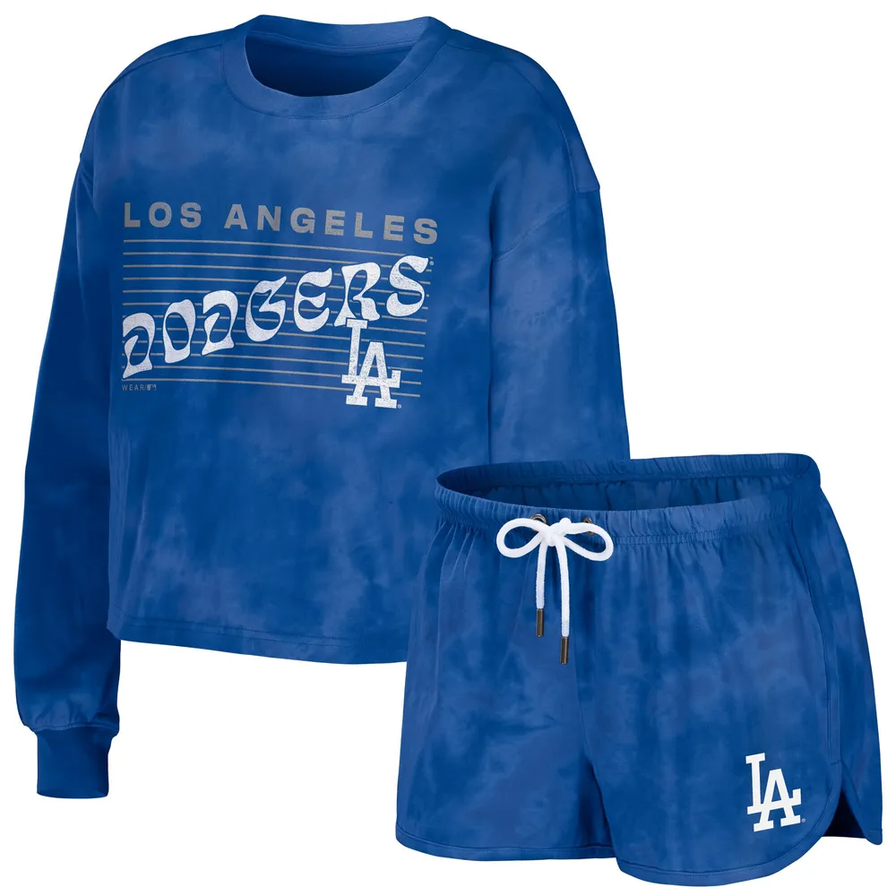 Men's Royal Blue Los Angeles Dodgers Tie-Dye T-Shirt