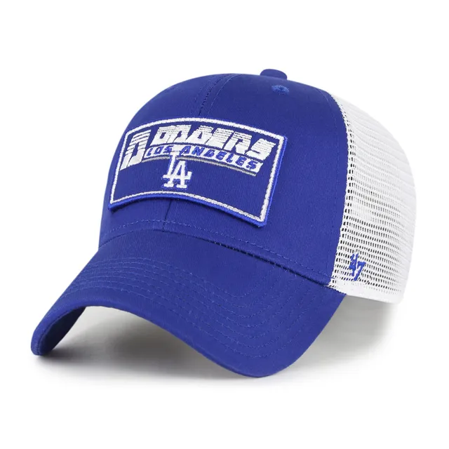 Men's Fanatics Branded Royal/White Los Angeles Dodgers Heritage Patch Fitted Hat