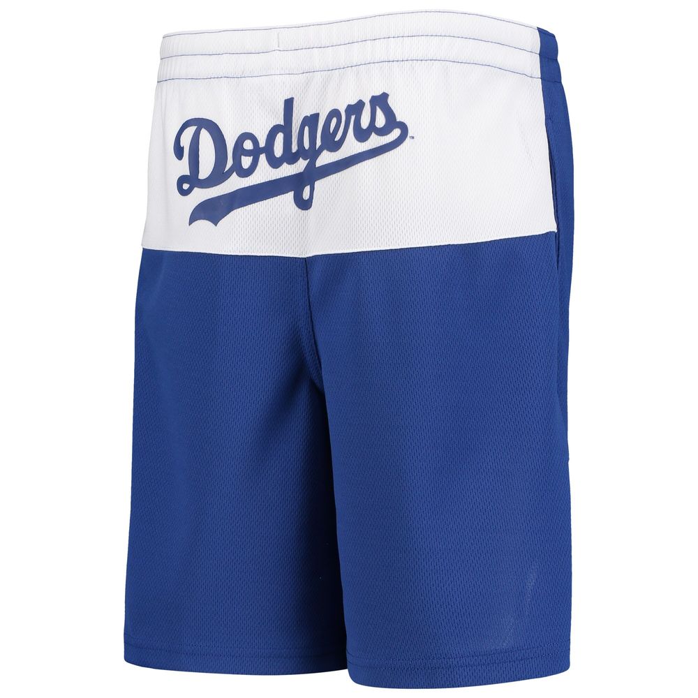 Youth Clayton Kershaw Royal Los Angeles Dodgers Pandemonium Name & Number Shorts