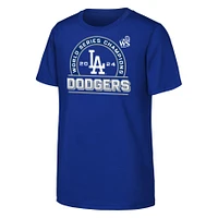 Youth Fanatics Royal Los Angeles Dodgers 2024 World Series Champions Signature Roster T-Shirt